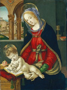 Madonna & Child.Filippino Lippi